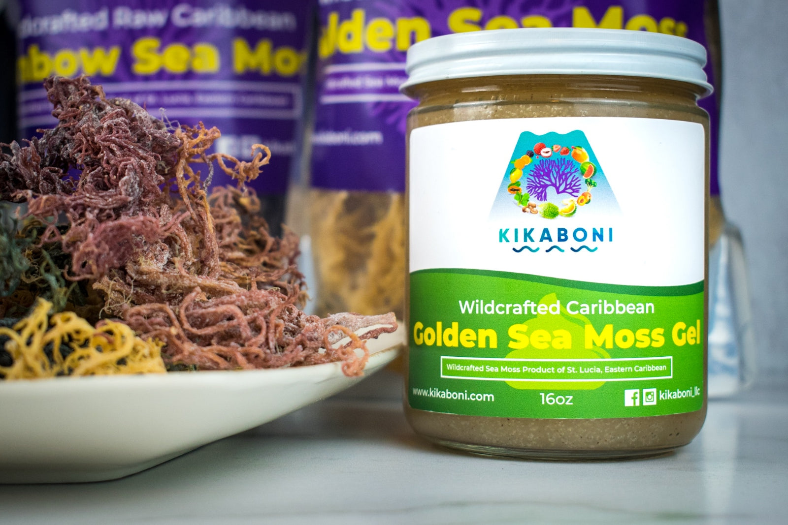 KIKABONI  WILDCRAFTED SEA MOSS GEL – Kikaboni