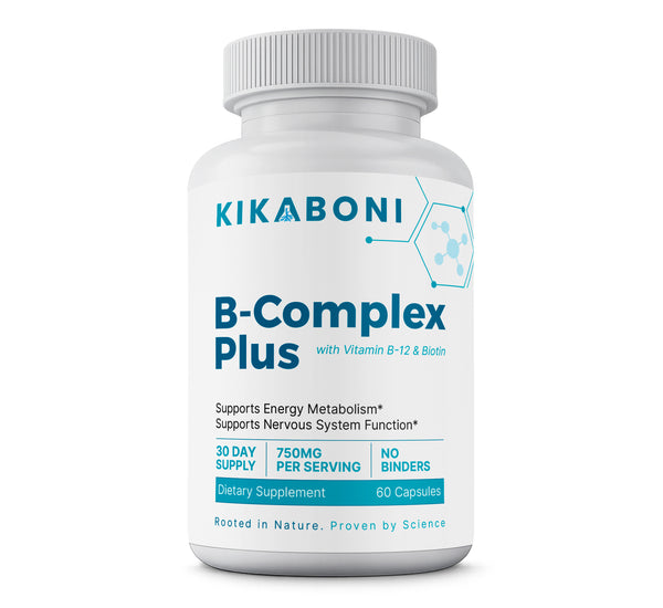 B-Complex Plus with Vitamin B-12 & Biotin