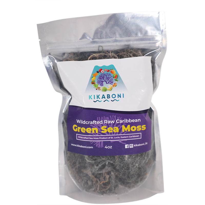 Green Wildcrafted Sea Moss