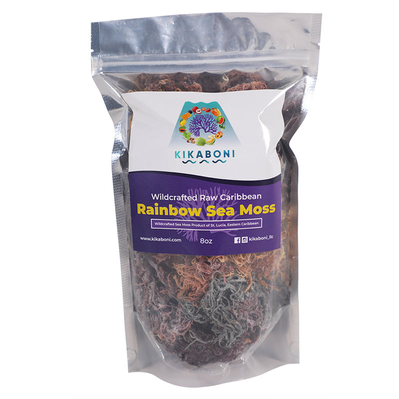Rainbow Wildcrafted Sea Moss