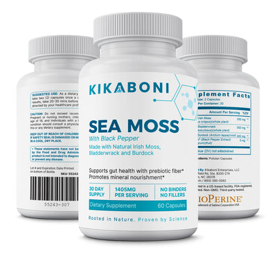 Sea Moss with Black Pepper