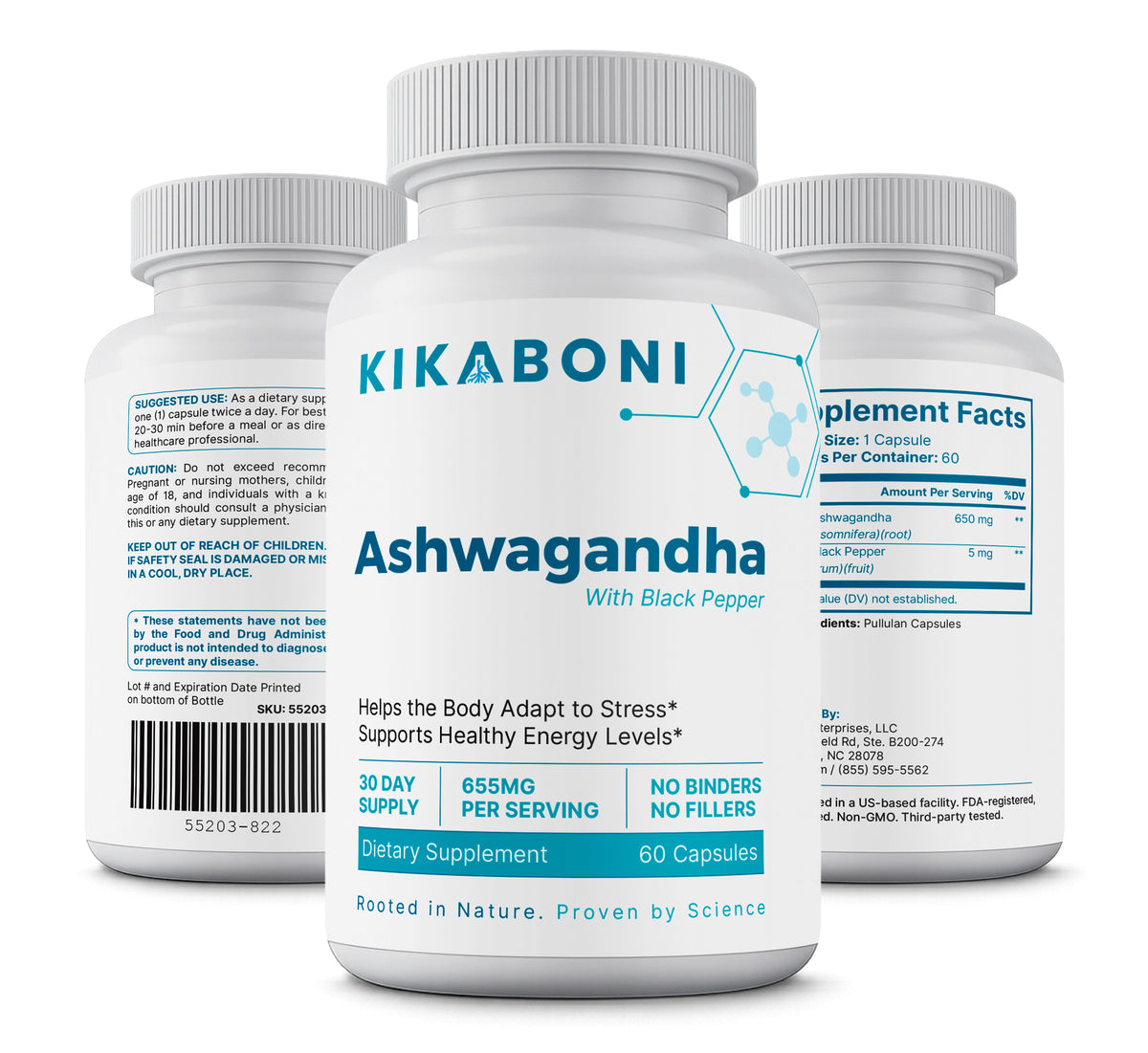 Ashwagandha with Black Pepper