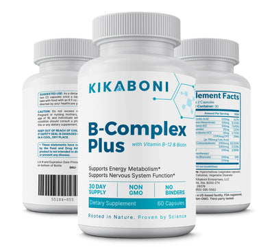 B-Complex Plus with Vitamin B-12 & Biotin