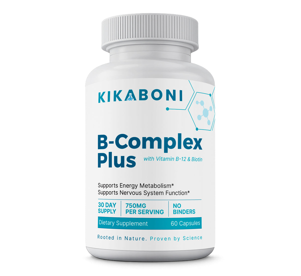 B-Complex Plus with Vitamin B-12 & Biotin
