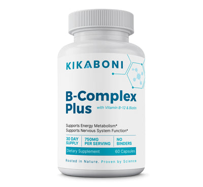 B-Complex Plus with Vitamin B-12 & Biotin
