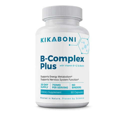 B-Complex Plus with Vitamin B-12 & Biotin