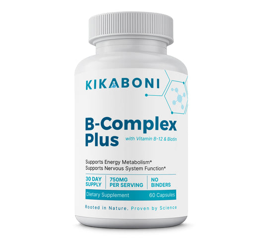 B-Complex Plus with Vitamin B-12 & Biotin