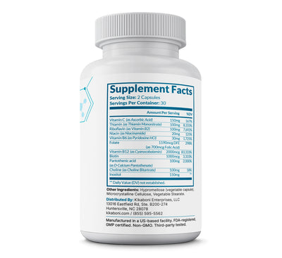 B-Complex Plus with Vitamin B-12 & Biotin