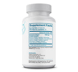 Collagen Complex Type I, II, III, V, X supplement bottle, front label close-up view