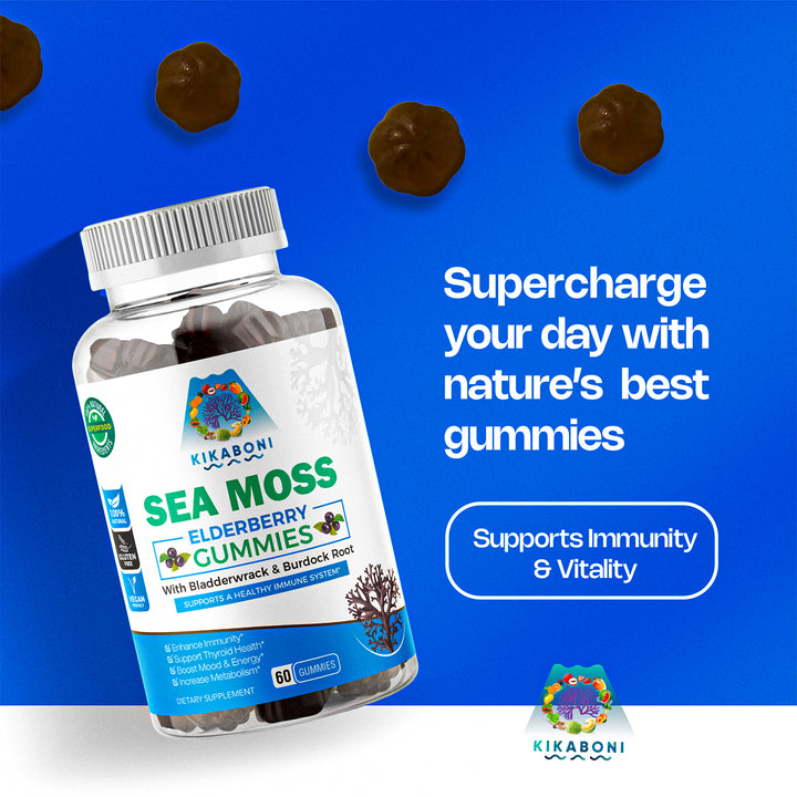 Elderberry Sea Moss Gummies
