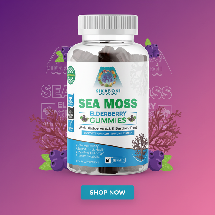 Elderberry Sea Moss Gummies