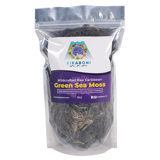 Green Wildcrafted Sea Moss