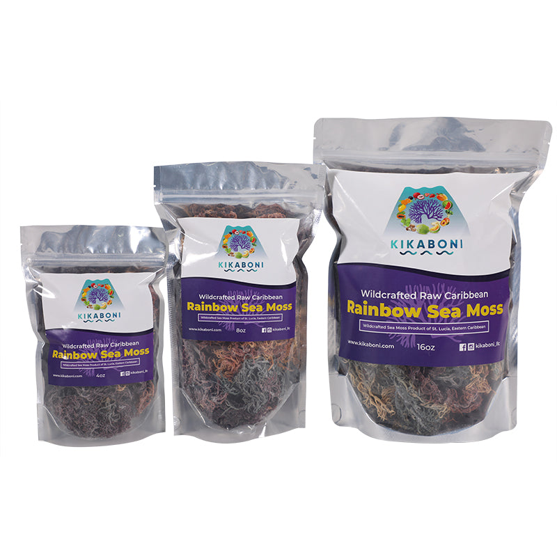 Rainbow Wildcrafted Sea Moss