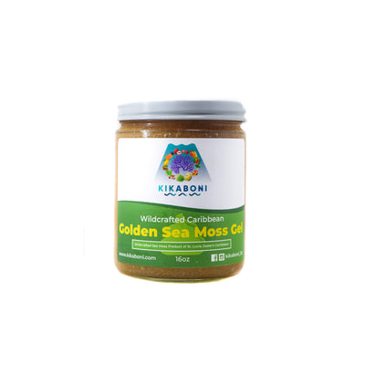 Premium Wildcrafted Gold Sea Moss Gel – Kikaboni